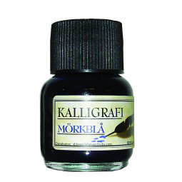 Bläck 29 ml. Mörkblå